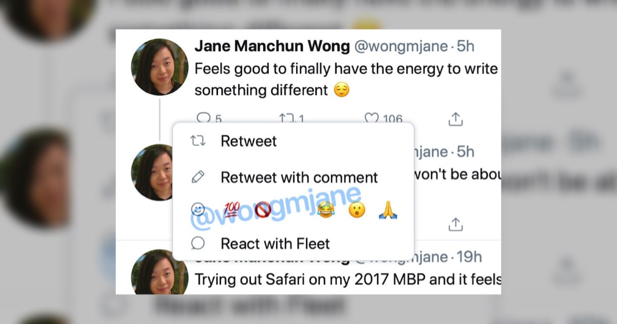 Twitter එකටත් reactions ලබා දීමට යන ලකුණු