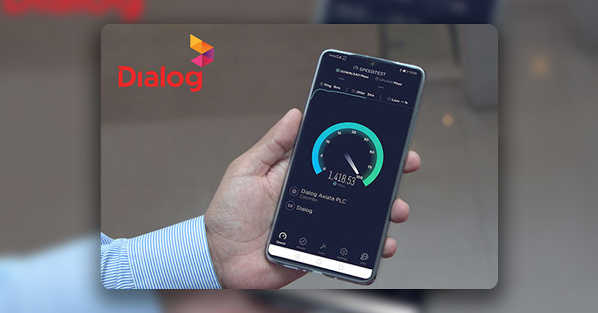 Dialog තම 1.4Gbps වේගය සහිත 5G Trail Network එක නොමිලේ අත්විඳීමට අවස්ථාව සලසා දේ