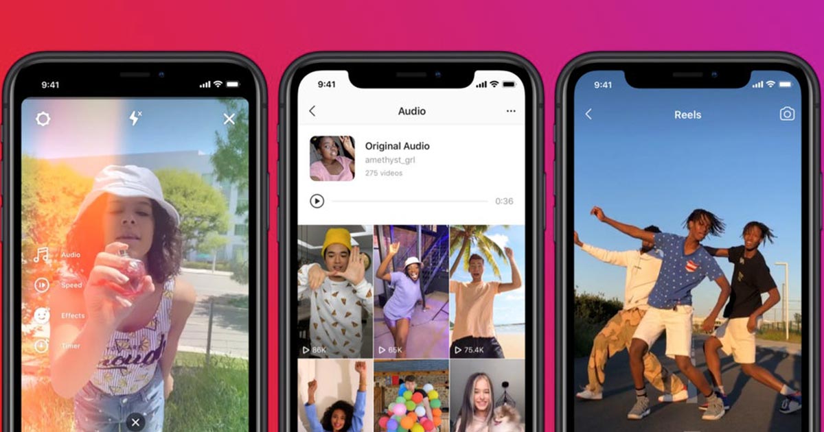 Instagram Reels සති කීපයක් ඇතුලත ඇමෙරිකාවෙදී හඳුන්වා දෙයි