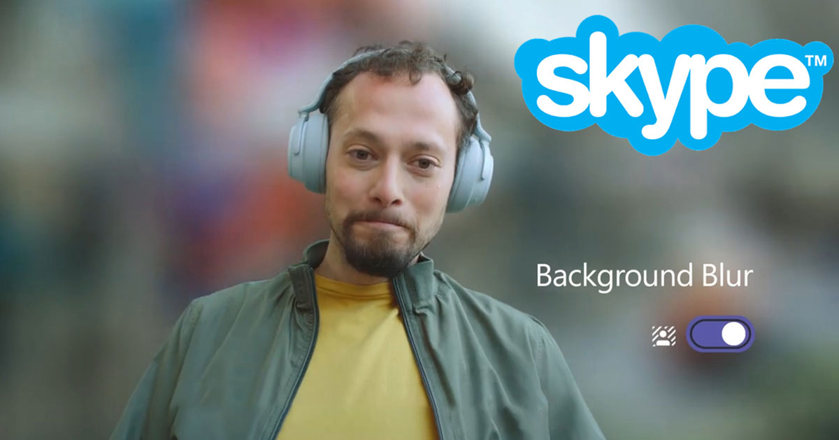 Background Blur දැන් Skype එකටත්, හැබැයි iOS Userලාට විතරයි