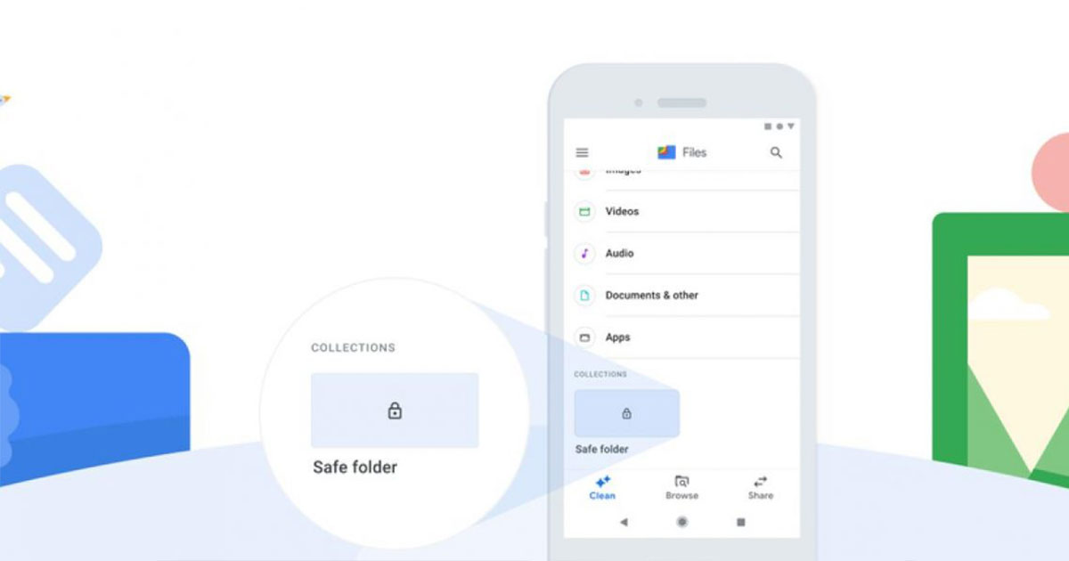 Google Files විසින් PIN-encrypted ‘Safe Folder’ පහසුකම ලබා දෙයි