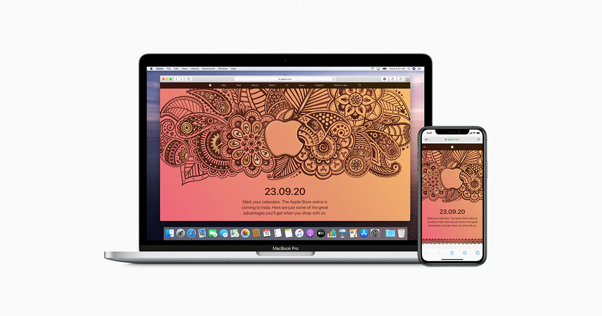 Apple සමාගම ඉන්දියාවේ විවෘත කරන ප්‍රථම online store එක සැප්තැම්බර් 23 විවෘත කිරීමට සූදානම් වේ