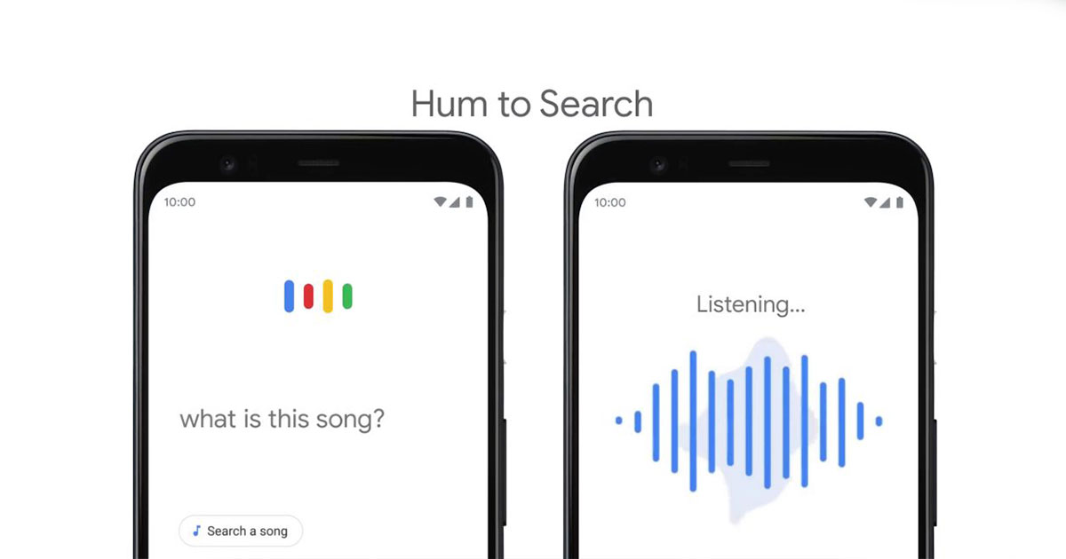 ගීතයක කොටසක් මුමුණන විට එම ගීතය සොයාදීමේ නව පහසුකමක් Google විසින් ලබාදීමට කටයුතු කරයි