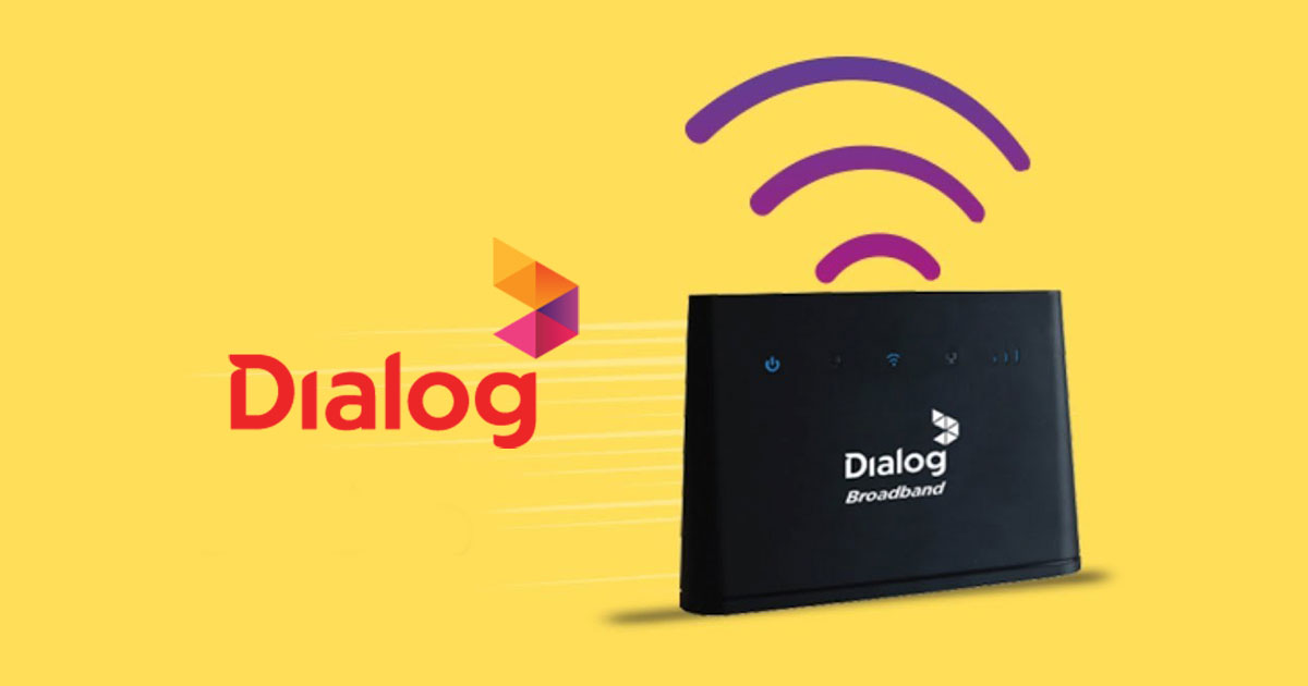 Home Broadband සඳහා ලබා ගන්නා අතිරේක දත්ත වලට ලබා දුන් බෝනස් දත්ත ලබා දීම Dialog ආයතනය විසින් නවතා දමයි