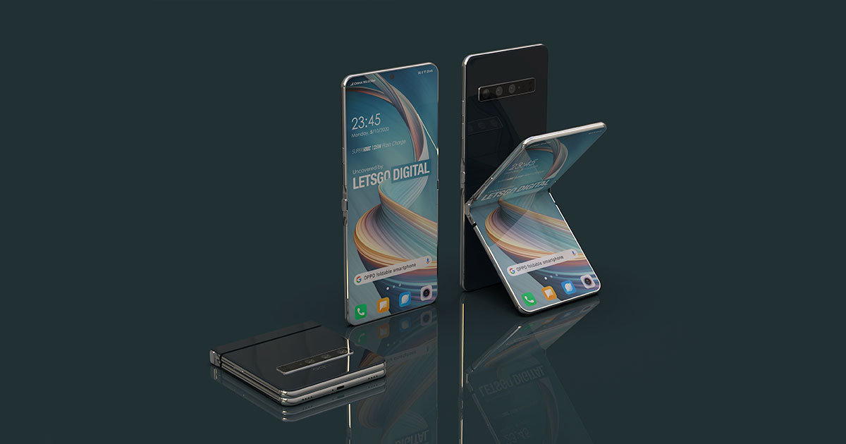 OPPO සමාගම විසින් අමුතුම ආකාරයේ foldable smartphone 4ක් සඳහා patent බලපත්ර ලබා ගනී