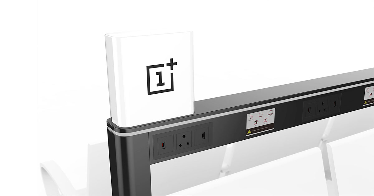 ගුවන් තොටුපල වල ලඟම ඇති OnePlus charging stations පිළිබඳ දැනුම් දීමේ පහසුකමක් OnePlus සමාගම විසින් ලබා දේ