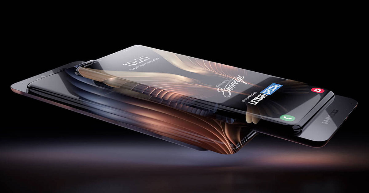 Samsung සමාගම විසින් 100% bezel less තිරයකින් සහ sliding cameras වලින් යුතු ජංගම දුරකතනයක් සඳහා patent බලපත්ර ලබා ගනී