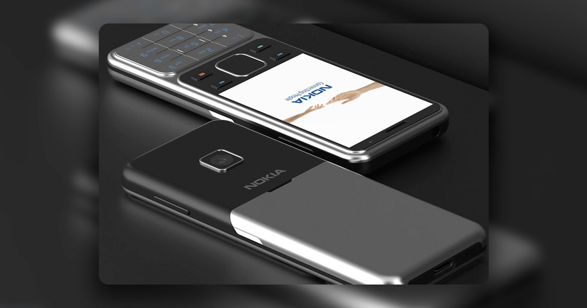 NOKIA 6300 (2020) සහ Nokia 8000 4G (2020)හි renders අන්තර්ජාලය හරහා හෙලි වේ