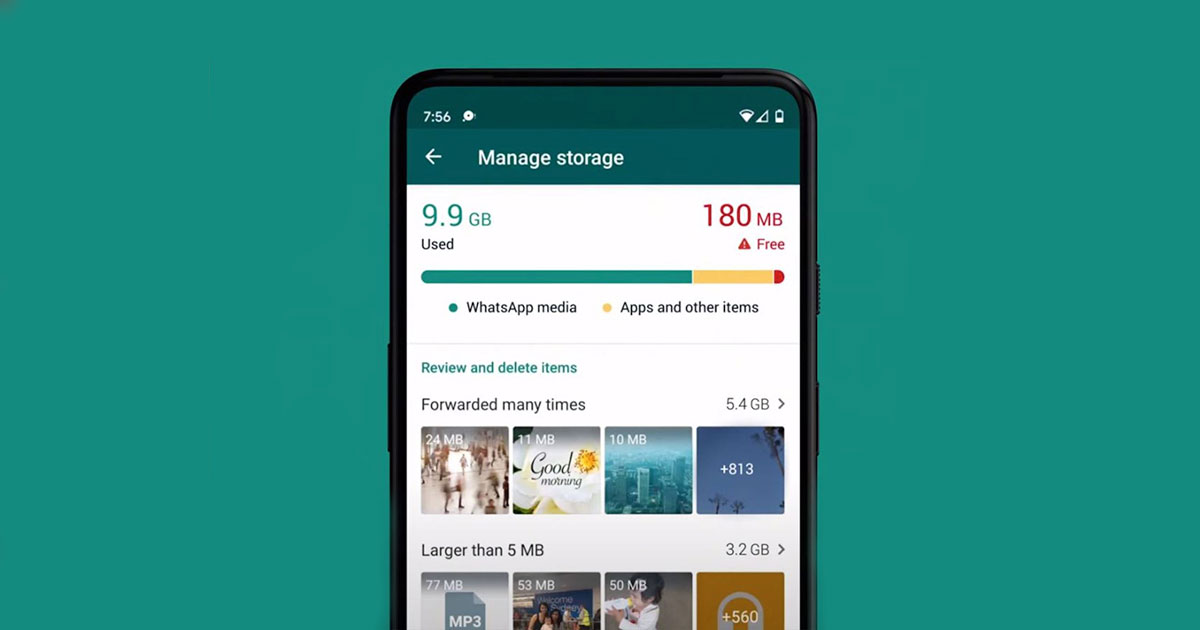 WhatsApp වෙත Storage Management Tool නමින් නව පහසුකමක් හඳුන්වා දීමට කටයුතු කරයි