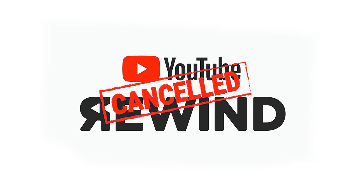 YouTube Rewind 2020 edition එක අත්හිටුවීමට Google සමාගම තීරණය කරයි