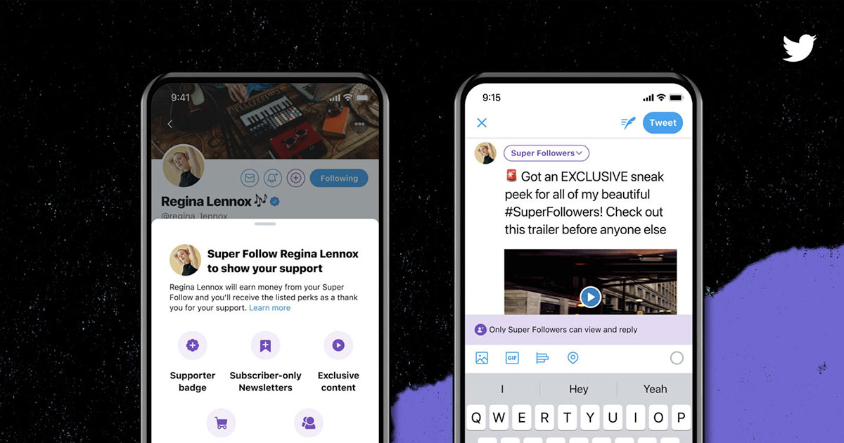 Twitter හරහා මුදල් ඉපයීමට හැකියාව ඇති Super follower සහ Facebook Groups වලට සමාන Communities පහසුකම් Twitter සමාගම නිවේදනය කරයි