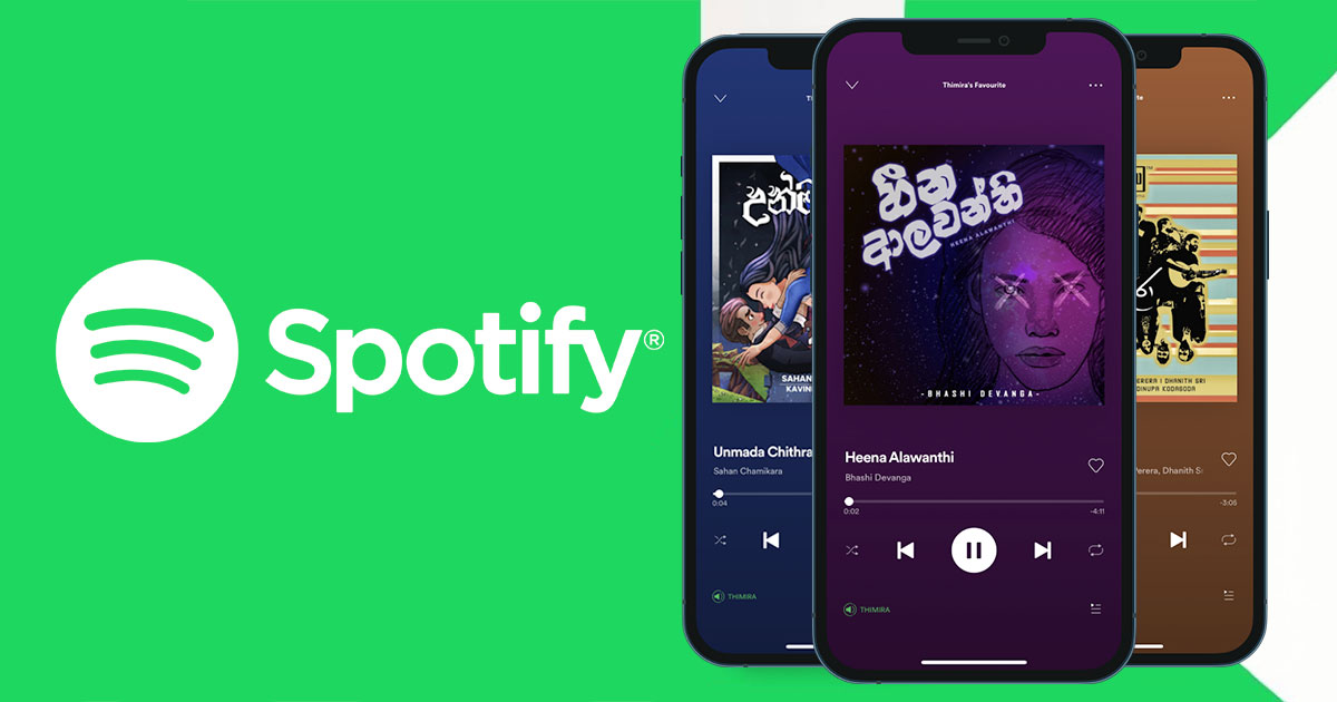 Spotify තම සේවාව නිලවශයෙන් ශ්‍රී ලංකාවට නිකුත් කිරීමට කටයුතු කරයි - Official Press release