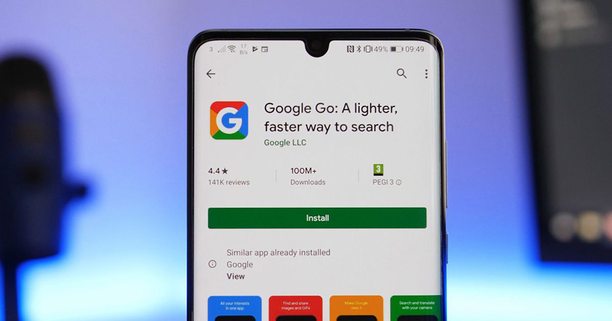 Google Go ඇප් එක Play Storeහි downloads මිලියන 500 සීමාව පසු කිරීමට සමත් වේ