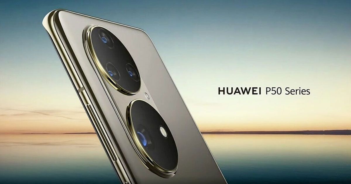 Snapdragon 888 processor එකකින් සහ HarmonyOS වලින් බල ගැන්වෙන Huawei P50 මාදිලියේ ජංගම දුරකතන එලිදක්වයි