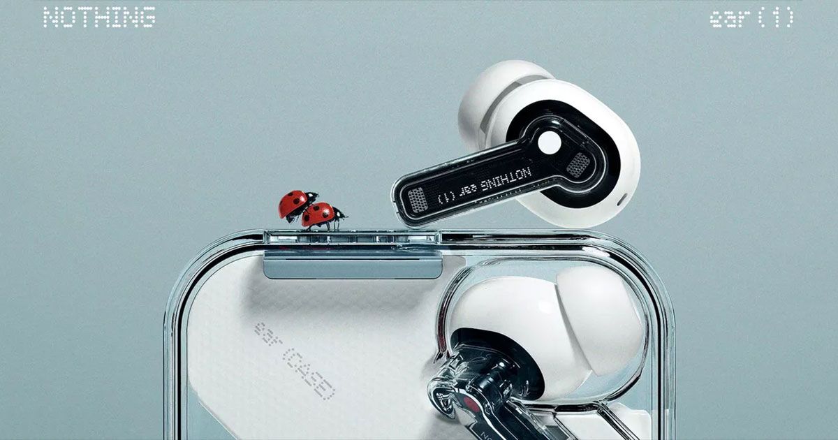 OnePlus සමාගමේ සම නිර්මාතෲ Carl Peiගේ Nothing සමාගමේ නව Earbuds දෙක Nothing Ear (1) ලෙසින් එලි දැක්වේ