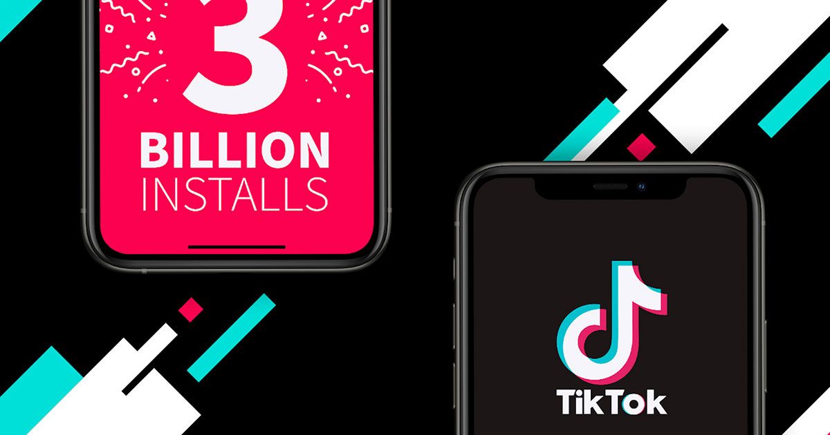Download වාර ගණන බිලියන 3 ඉක්මවා ගිය පස්වන non-gaming app එක වීමට TikTok සමත් වේ