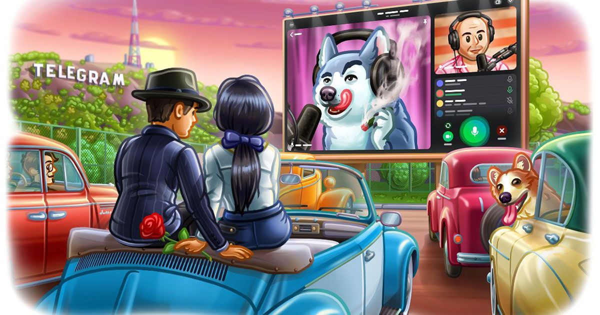 Telegram Video Call එකකට පරිශීලකයින් 1000ක් දක්වා සම්බන්ධ වීමේ හැකියාව ලබා දේ