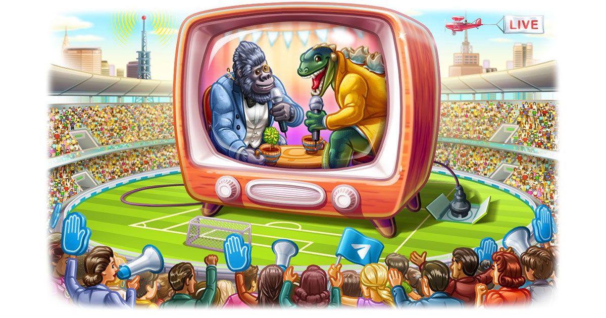 පරිශීලකයින් අසීමිත ගණනකට නාලිකා හරහා Live Stream ලබා දීමේ හැකියාව සහ තවත් පහසුකම් රැසක් Telegram විසින් ලබා දේ