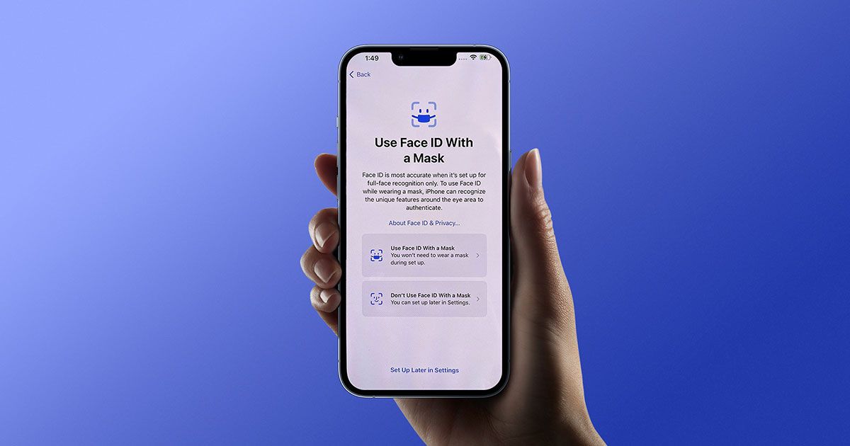 මුඛාවරණ පැළඳ සිටීමේදී පවා FaceID භාවිතා කිරීමේ හැකියාව ලබාදෙ න නව ...