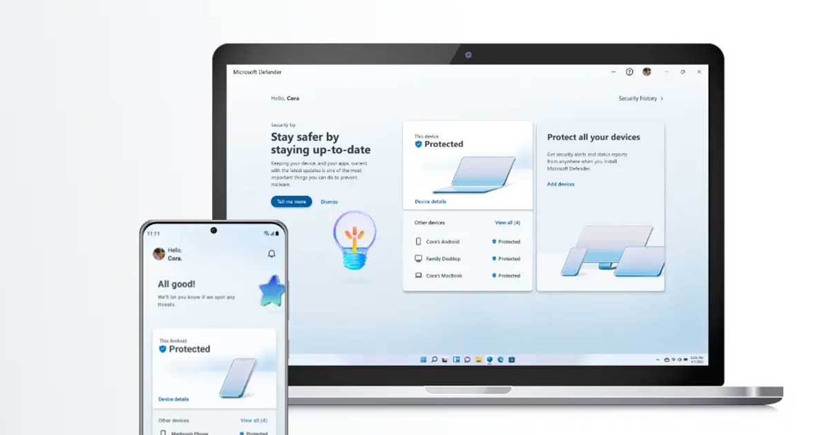 Microsoft Defender එක දැන් macOS, Android සහ iOS වලට​ත්
