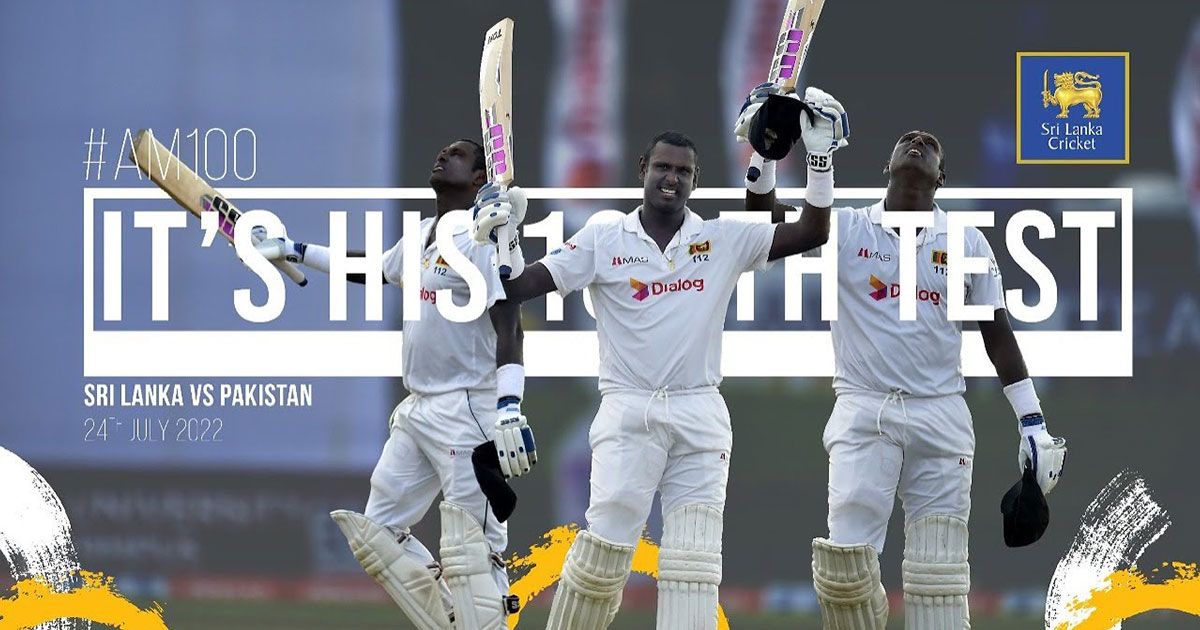 Angelo Mathews, one of the most understated to have played 100 Test matches