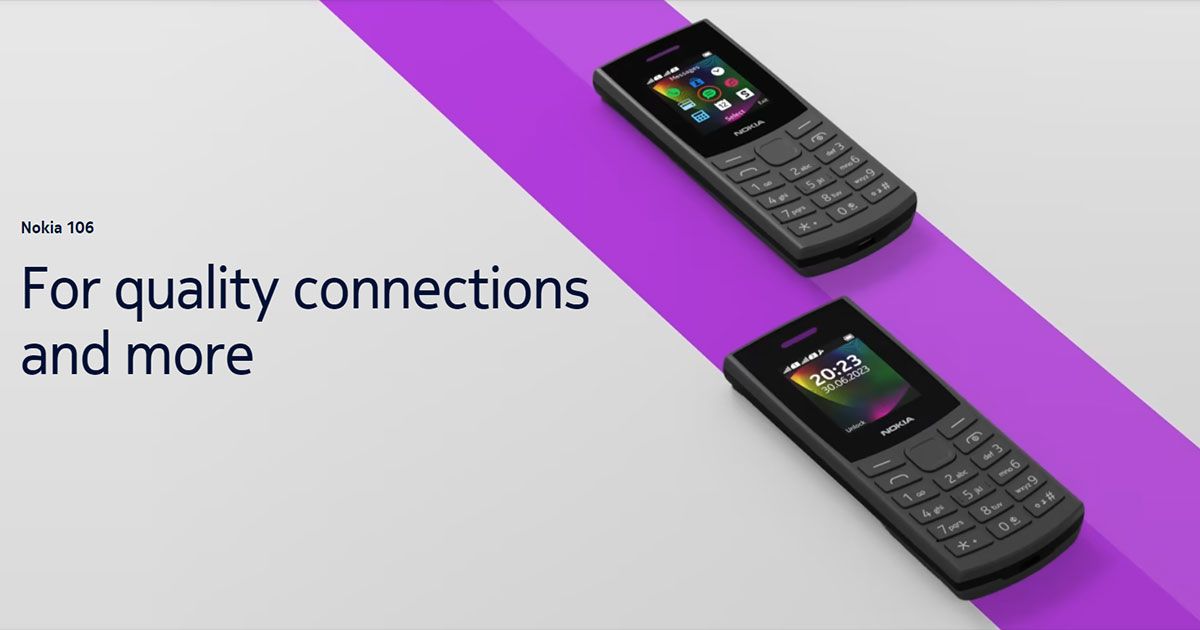Wireless FM Radio සහ Music Player සමඟින් නවතම Nokia 106 එළිදැක්වේ