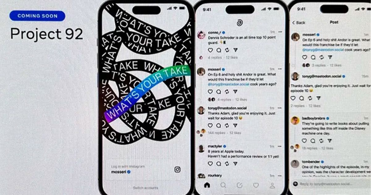 Twitter සඳහා අභියෝගයක් ලෙස Meta සමාගම විසින් Threads නමින් නව App එකක් හඳුන්වා දීමට සුදානම් වේ