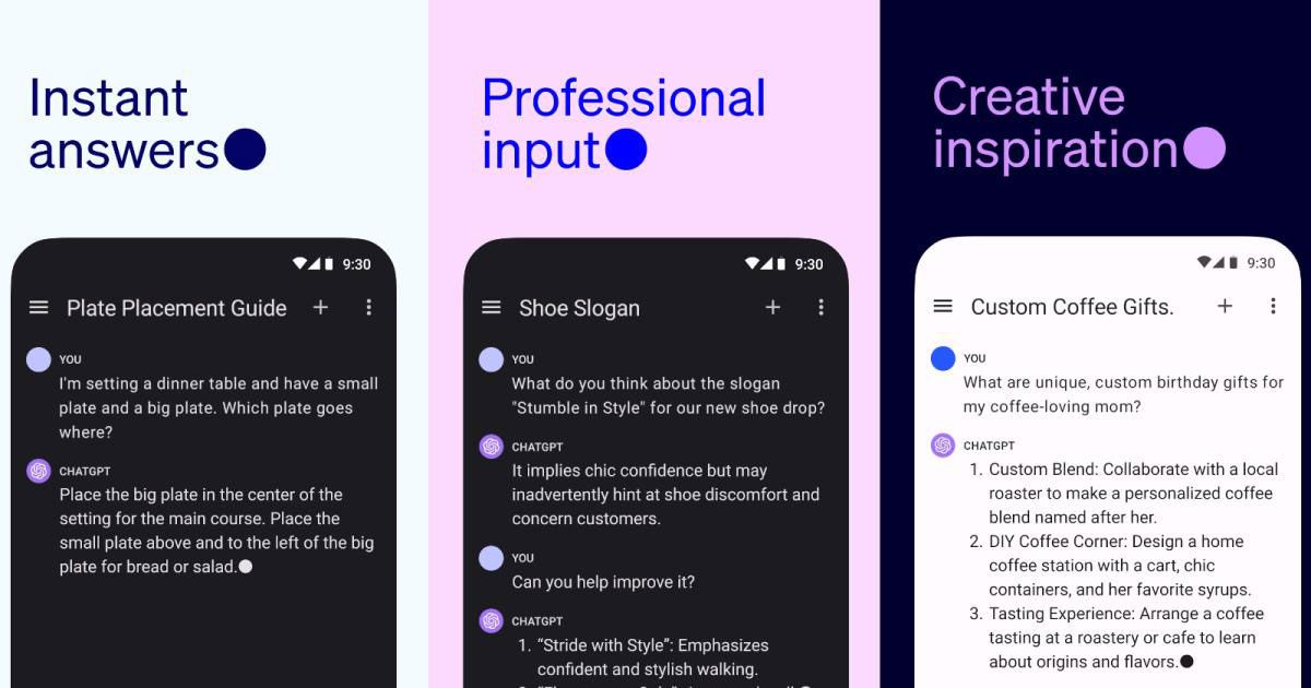OpenAI සමාගම විසින් Android සඳහා ChatGPT App එක හදුන්වා දීමට කටයුතු කරයි
