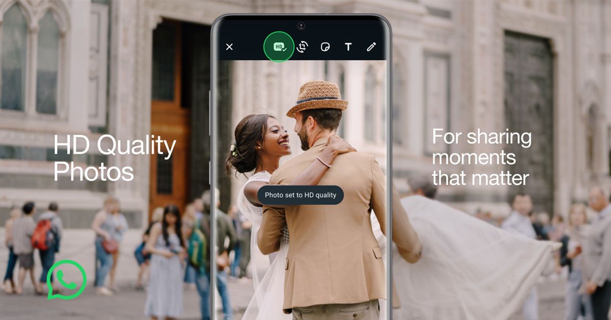 WhatsApp හරහා HD image හුවමාරු කරගැනීමේ පහසුකම ලබා දීමට කටයුතු කරයි
