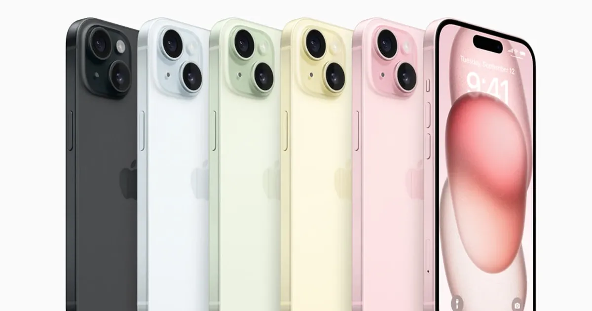 Apple සමාගම විසින් iPhone 15 Smartphone Series එක නිල වශයෙන් එළිදක්වයි
