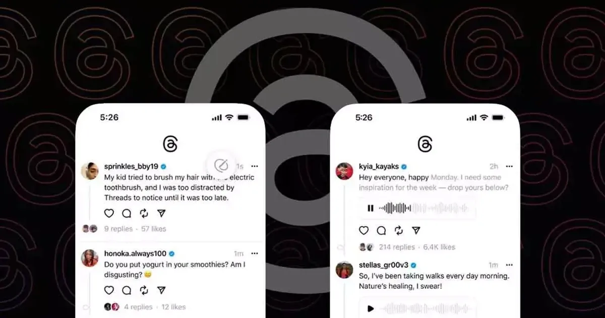 Meta සමාගම විසින් Threads සඳහා හඳුන්වාදුන් නව පහසුකම් මෙන්න