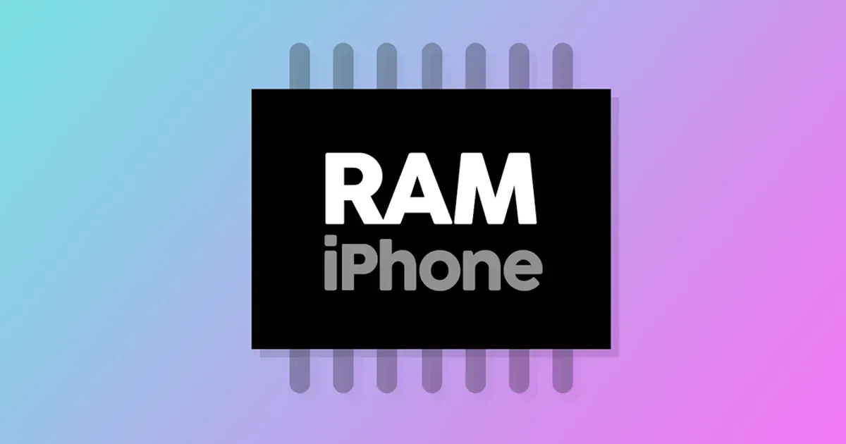 ඇත්තටම iPhone වලට RAM එකක් නැද්"ද"?