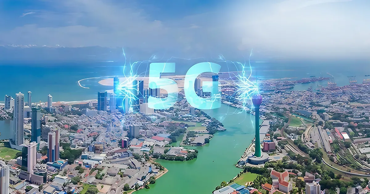 5G කුළුණු 2,000ක් ඔස්සේ ශ්‍රී ලංකාවටම 5G ආවරණ​ය ලබා දීමට සුදානම්