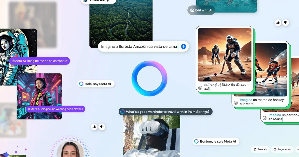 Meta AI Chatbot: ChatGPT සහ Gemini ට තරඟයක් ලෙස 2025 දී එන නවතම AI සහකරු