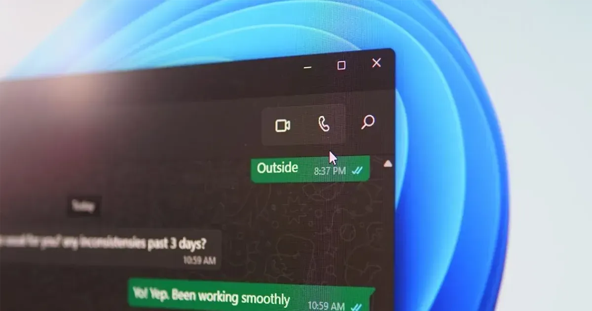 WhatsApp Web වෙත voice සහ video calls පහසුකම ලබා දීමට සූදානම් වේ