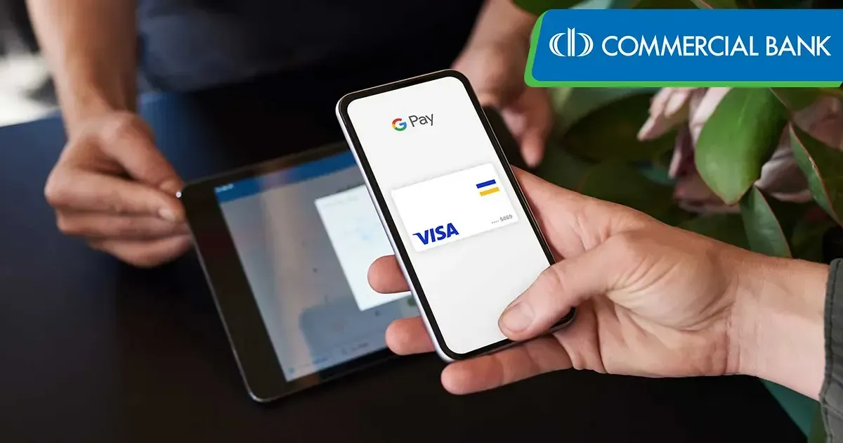 Commercial බැංකුව සිය Visa Card පාරිභෝගිකයින් සඳහා Google Pay භාවිත කිරීමේ හැකියාව ලබා දෙයි