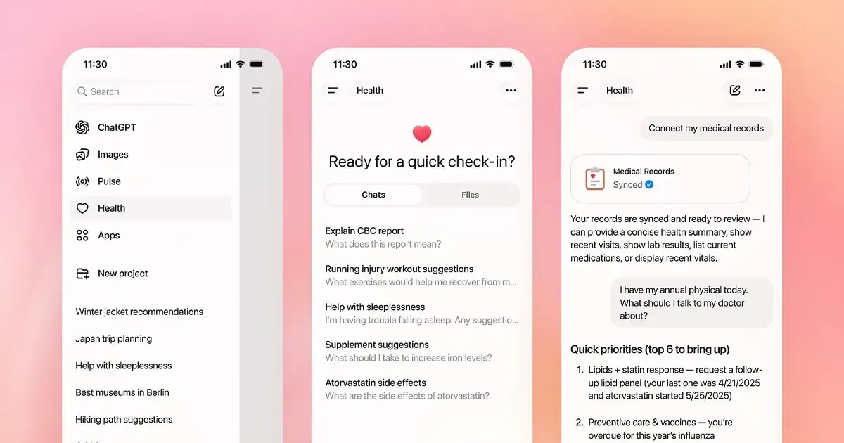 OpenAI වෙතින් ‘ChatGPT Health’ එළිදක්වයි