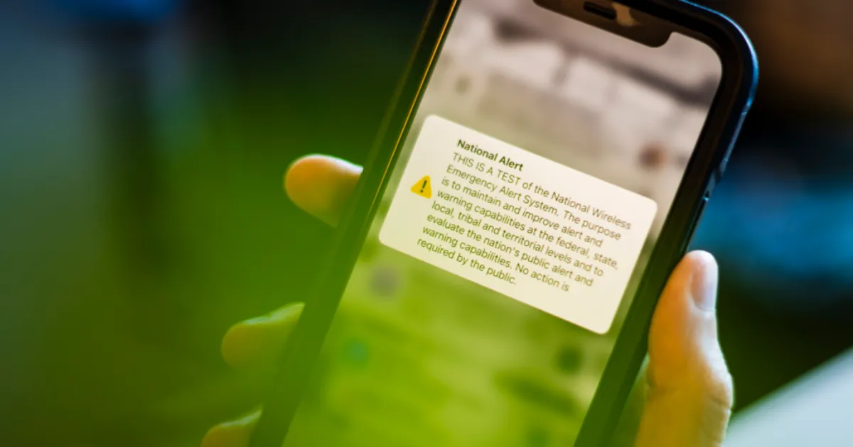 හදිසි ආපදාවකදී ඔබව සුරක්ෂිත කරන Wireless Emergency Alert සේවාව