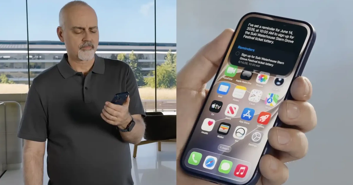 ඇපල් නව Siri AI සහ Apple Intelligence විශේෂාංග එළිදක්වයි