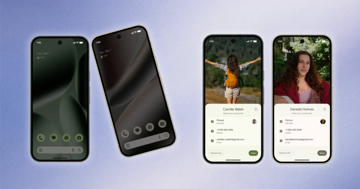 Android වෙත එන Tap to Share